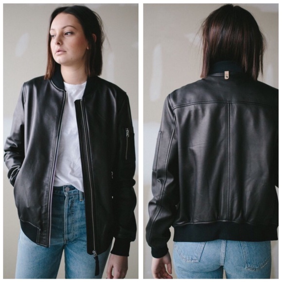 mackage bomber jacket womens